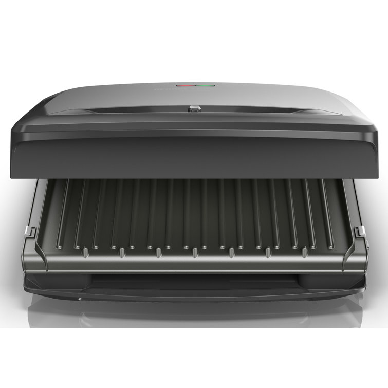 Indoor grill clearance with removable plates